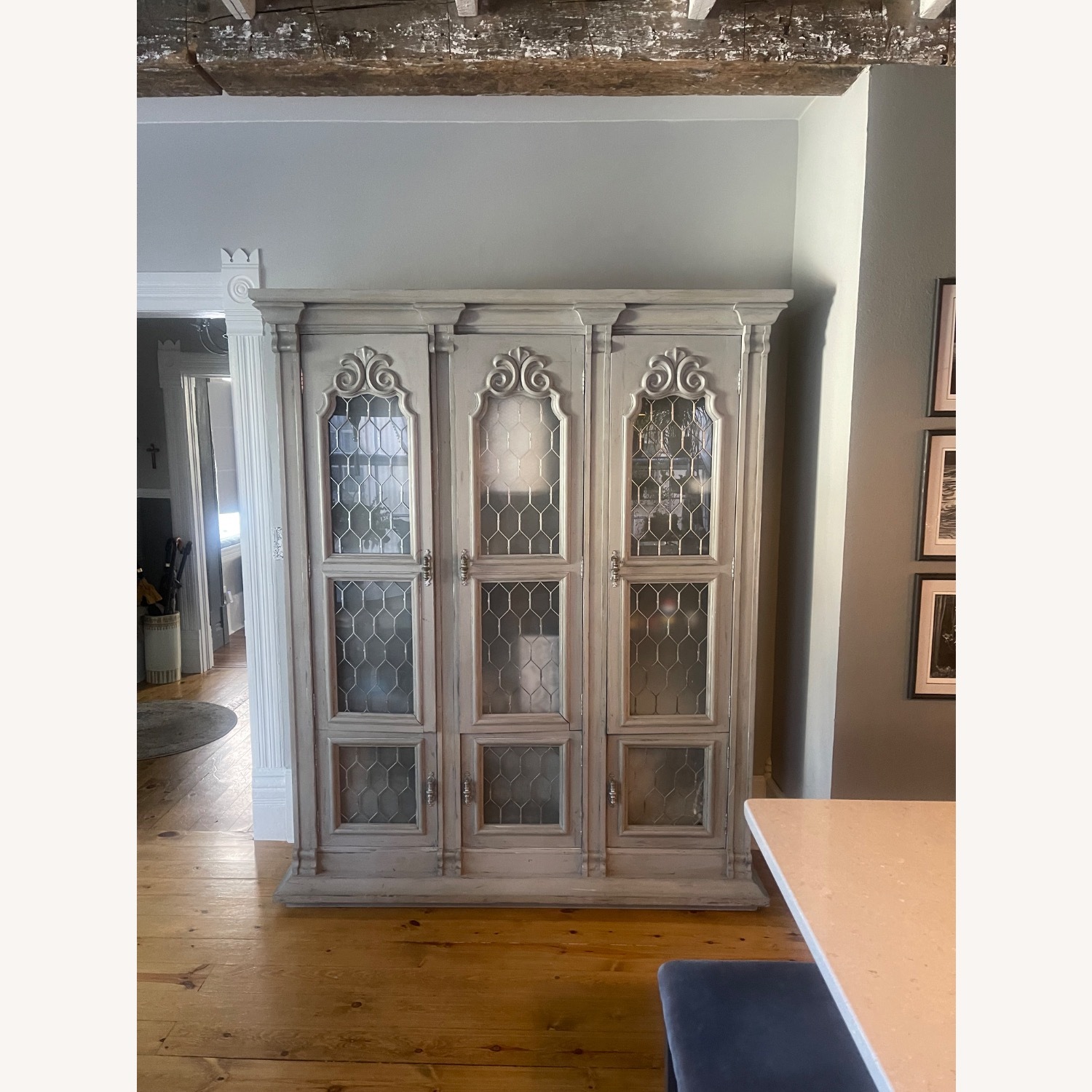 Light Gray Wood Dining Sets - image-3