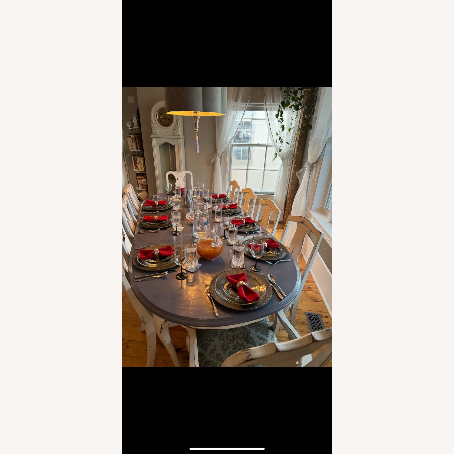 Light Gray Wood Dining Sets - image-7