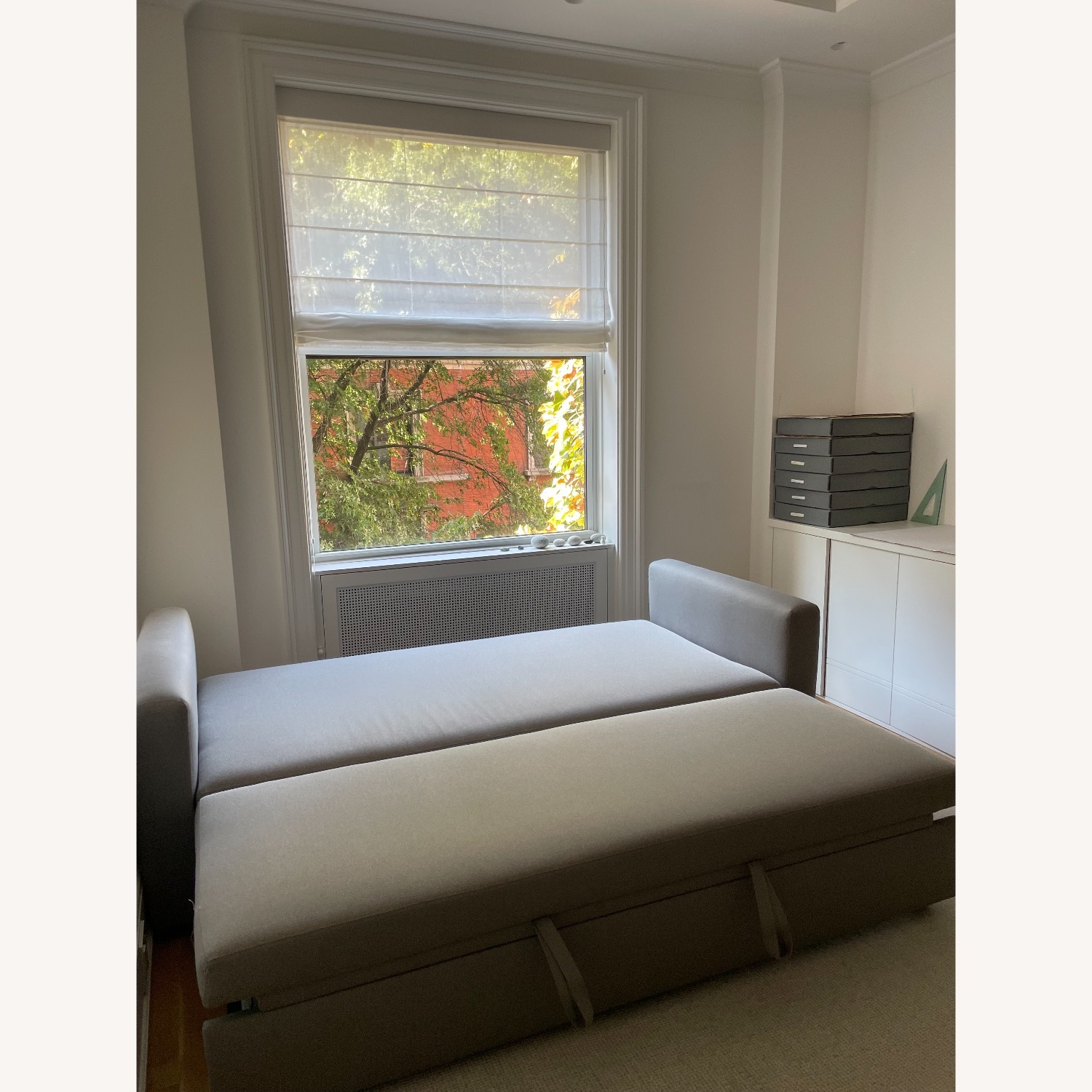 Room & Board Oxford Daybed Light Gray Fabric  - image-8