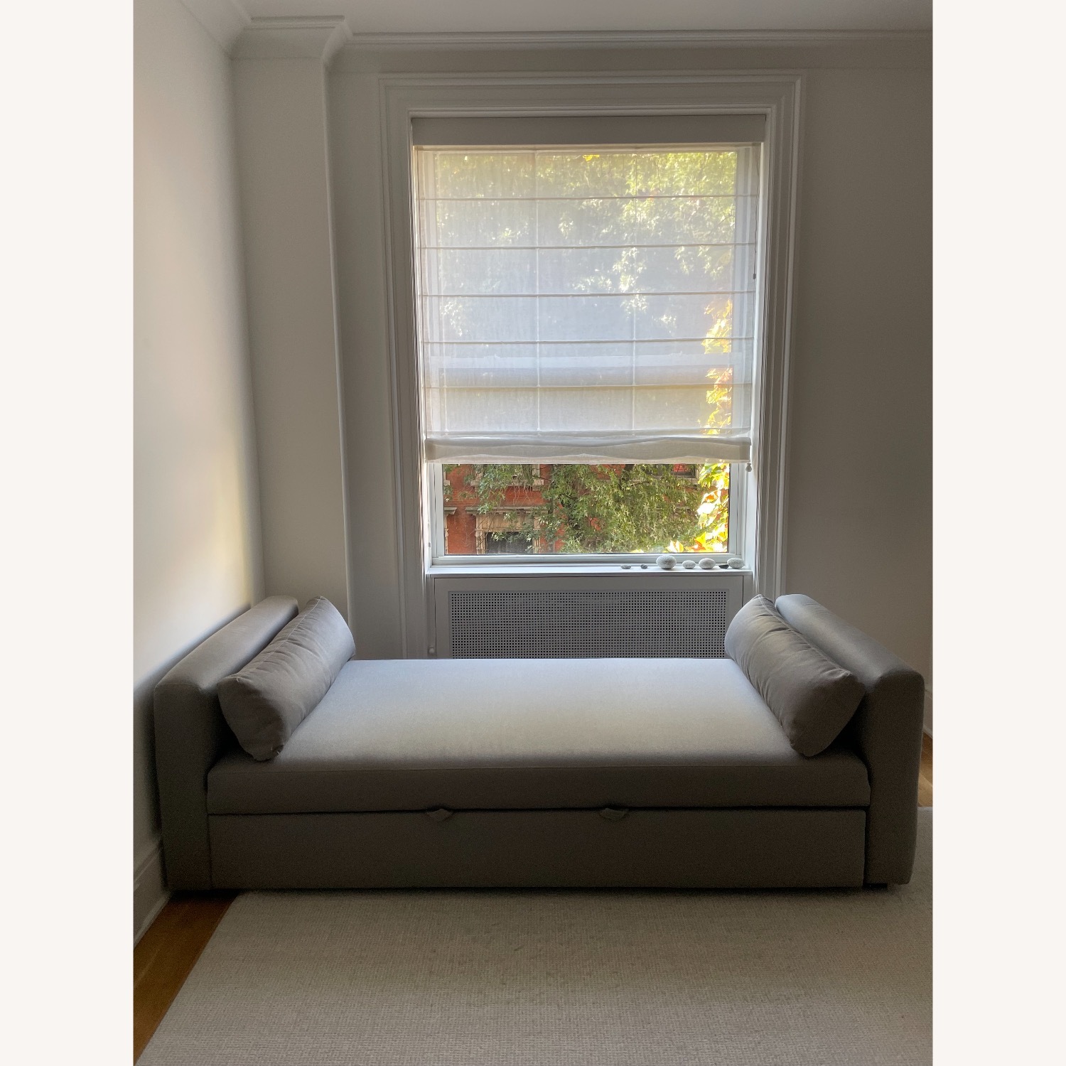 Room & Board Oxford Daybed Light Gray Fabric  - image-1