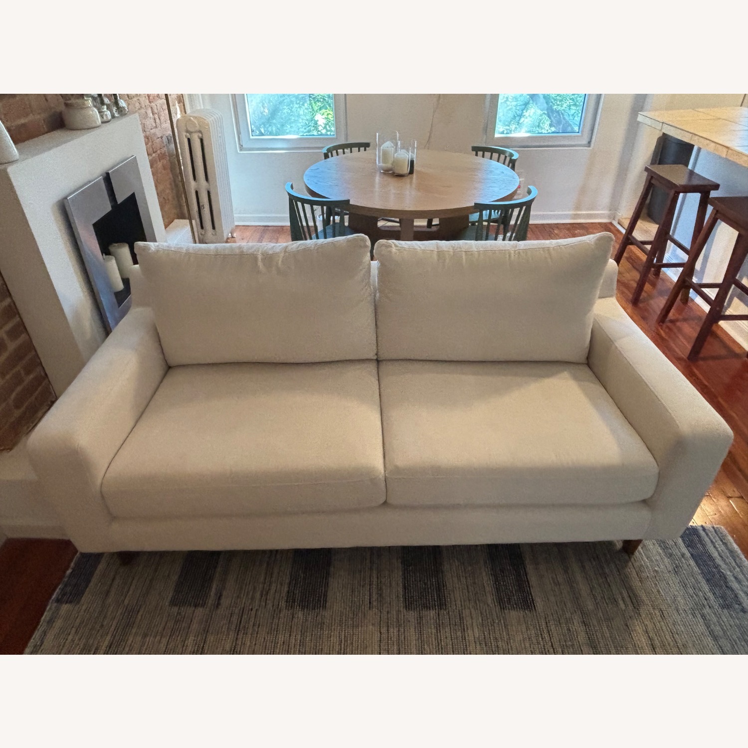 Interior Define Sloan White 2 Seater Sofa - image-13