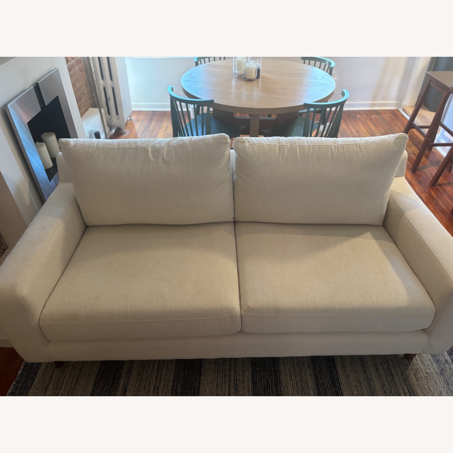 Interior Define Sloan White 2 Seater Sofa - image-10