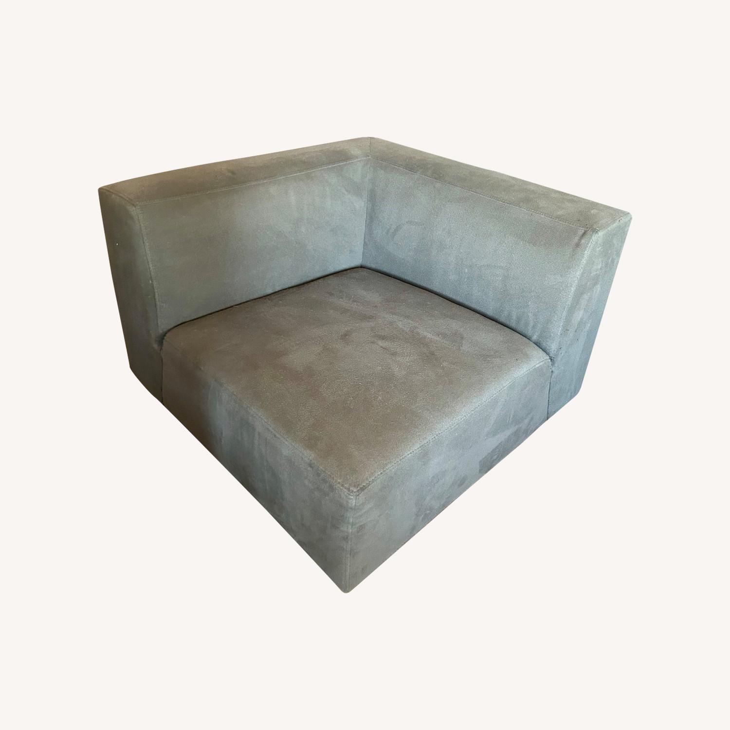 West Elm Baxter Sectional Sofa Corner Unit - image-0