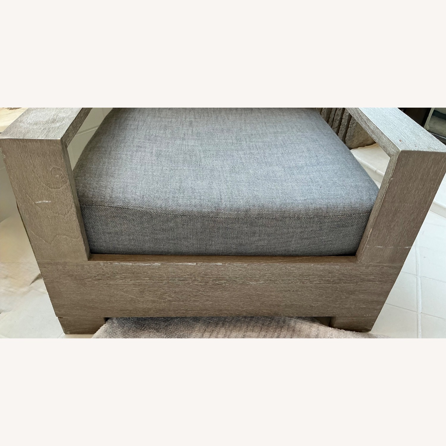 Restoration Hardware Belvedere Teak Lounge Chair - image-3