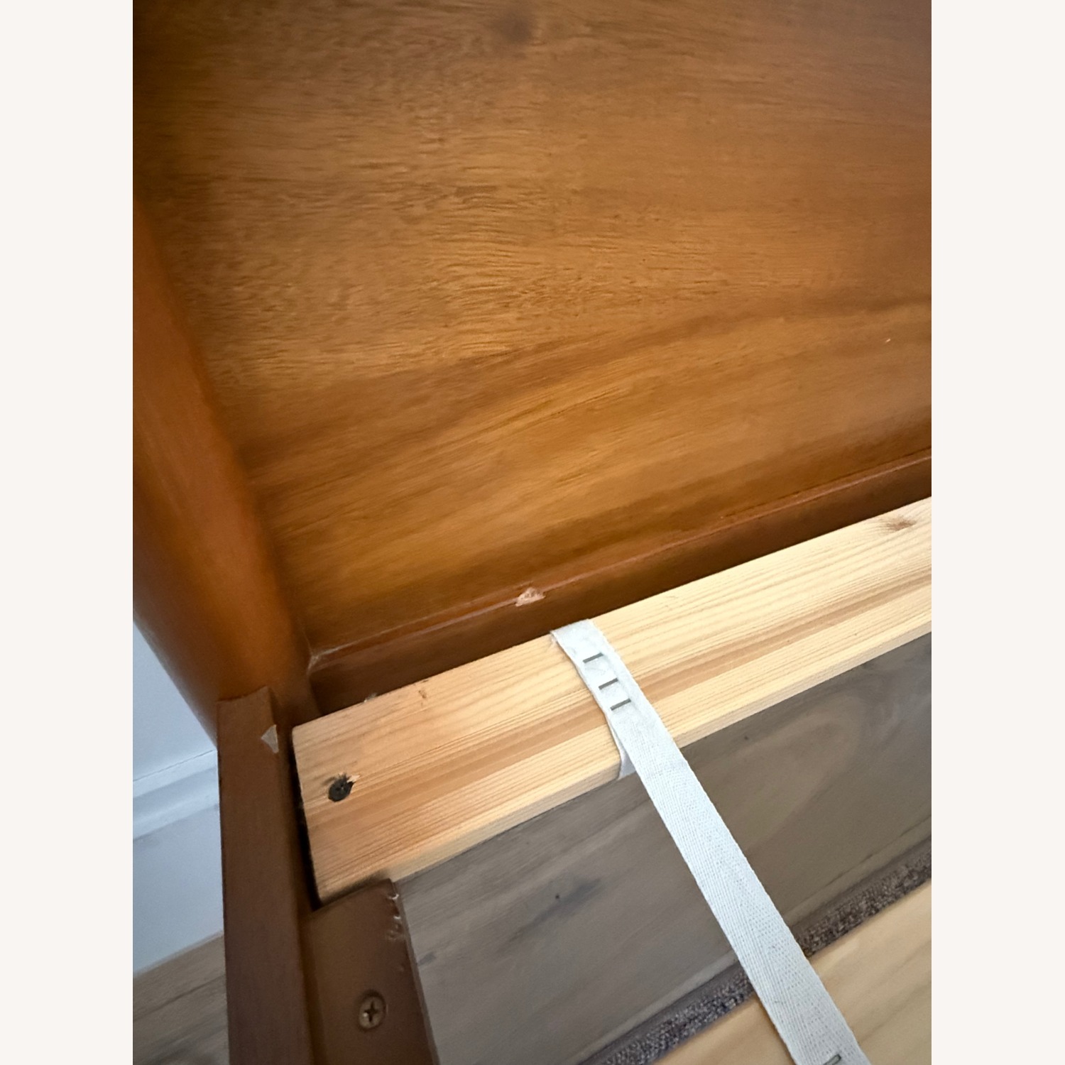 West Elm Dark Brown Mid-Century Bed - image-2