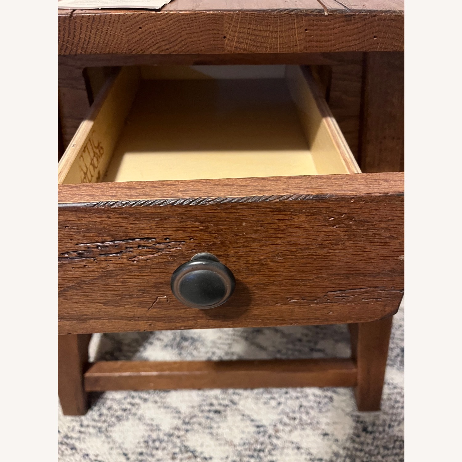 Broyhill Furniture Solid Wood Drop Down Leaf Table - image-4