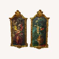 Pair of Vintage Robert Antoine Floral Prints