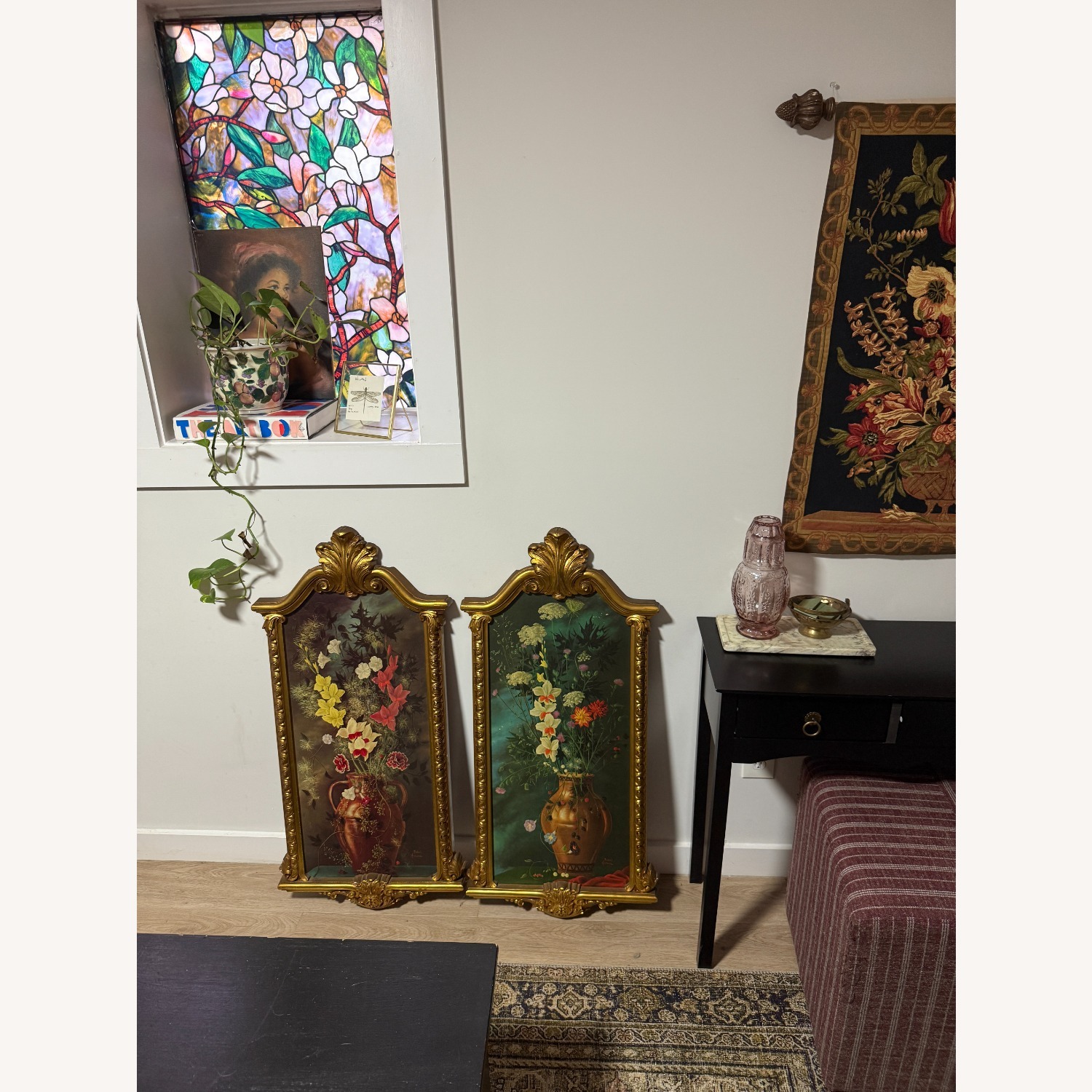 Pair of Vintage Robert Antoine Floral Prints - image-11