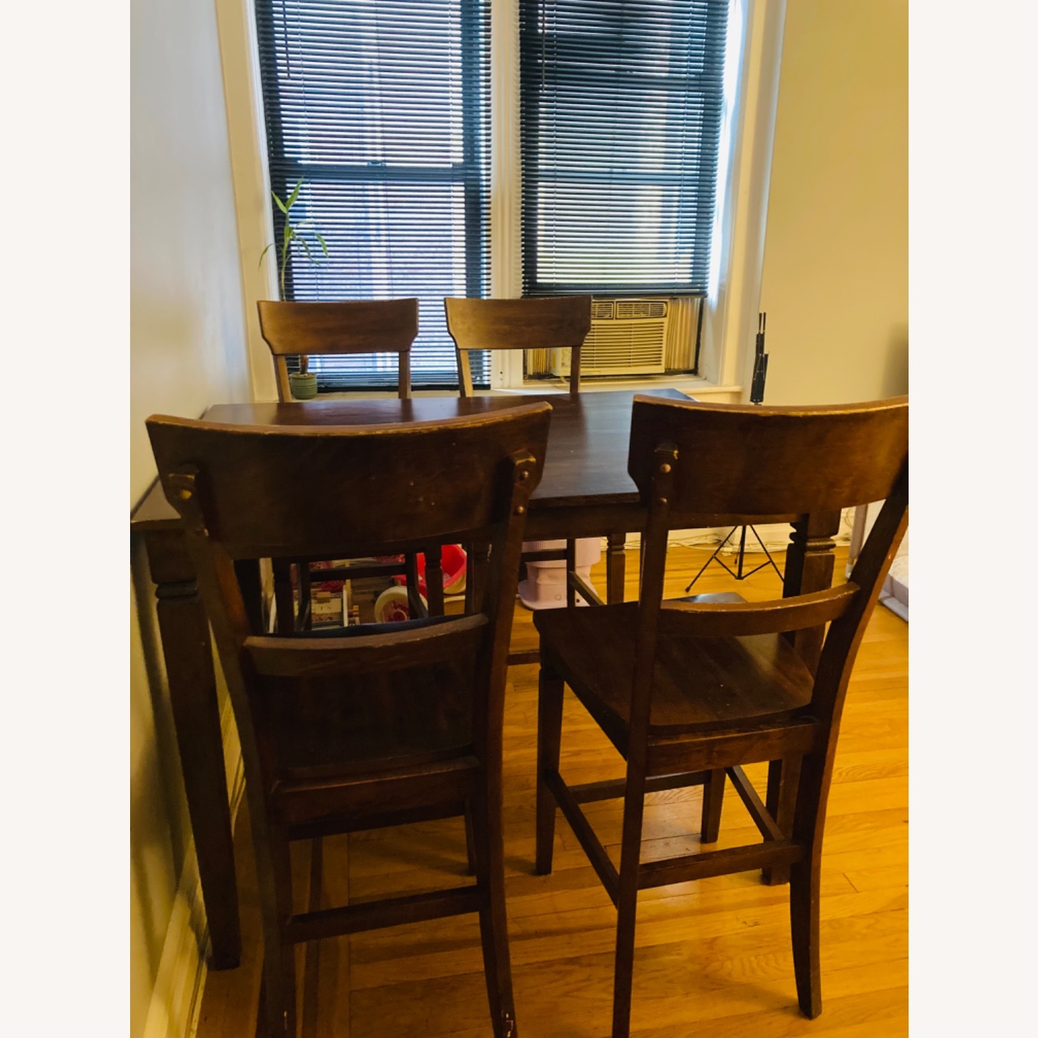 Vintage/Antique Finds Dark Brown Wood Dining Sets - image-6