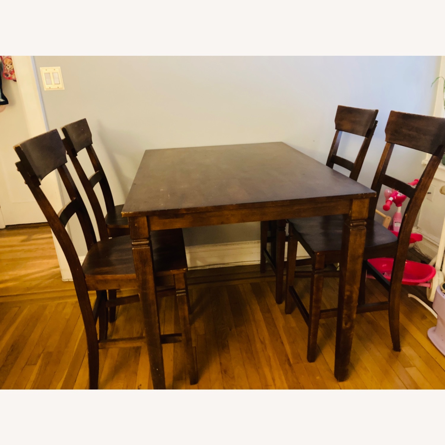 Vintage/Antique Finds Dark Brown Wood Dining Sets - image-3