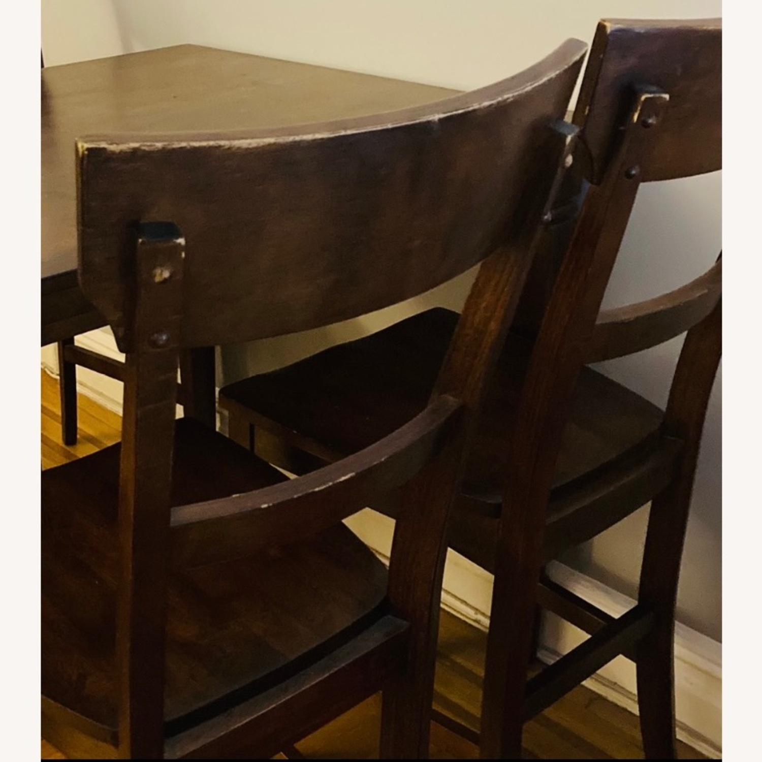 Vintage/Antique Finds Dark Brown Wood Dining Sets - image-5