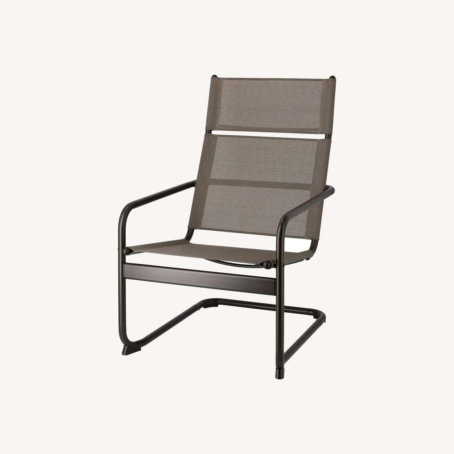 IKEA Husarö Dark Gray Armchair - image-0