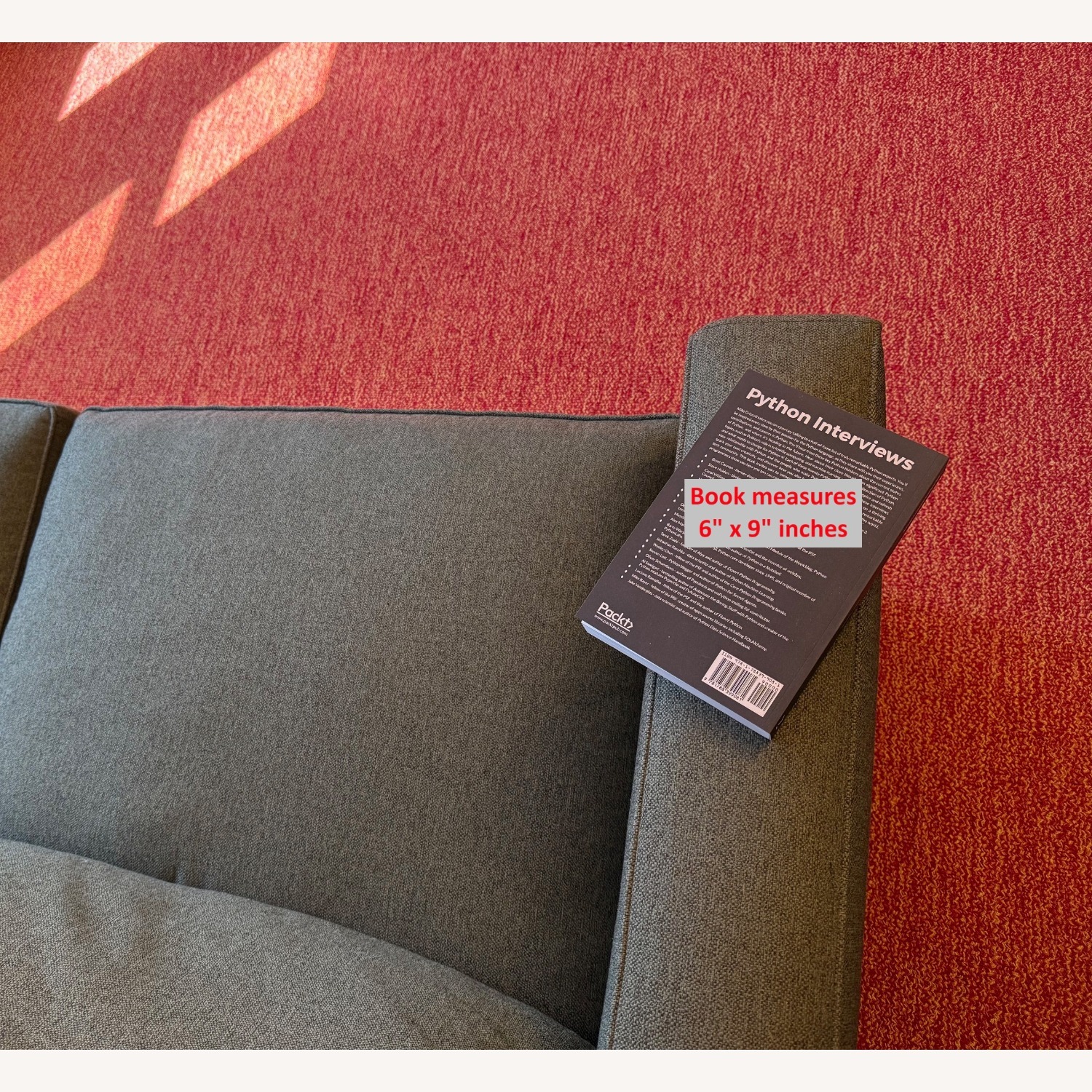 Room & Board Morrison 2-Seat Sofa (Hine / Spruce) - image-5