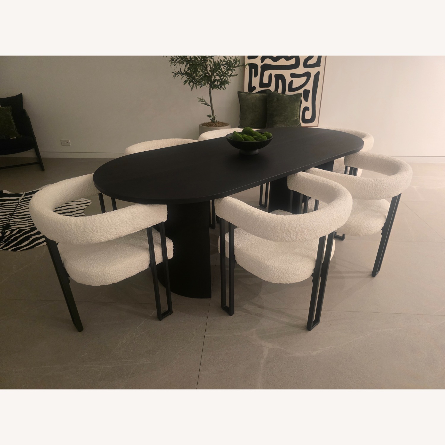 Dining Set With 6 Chairs - image-5