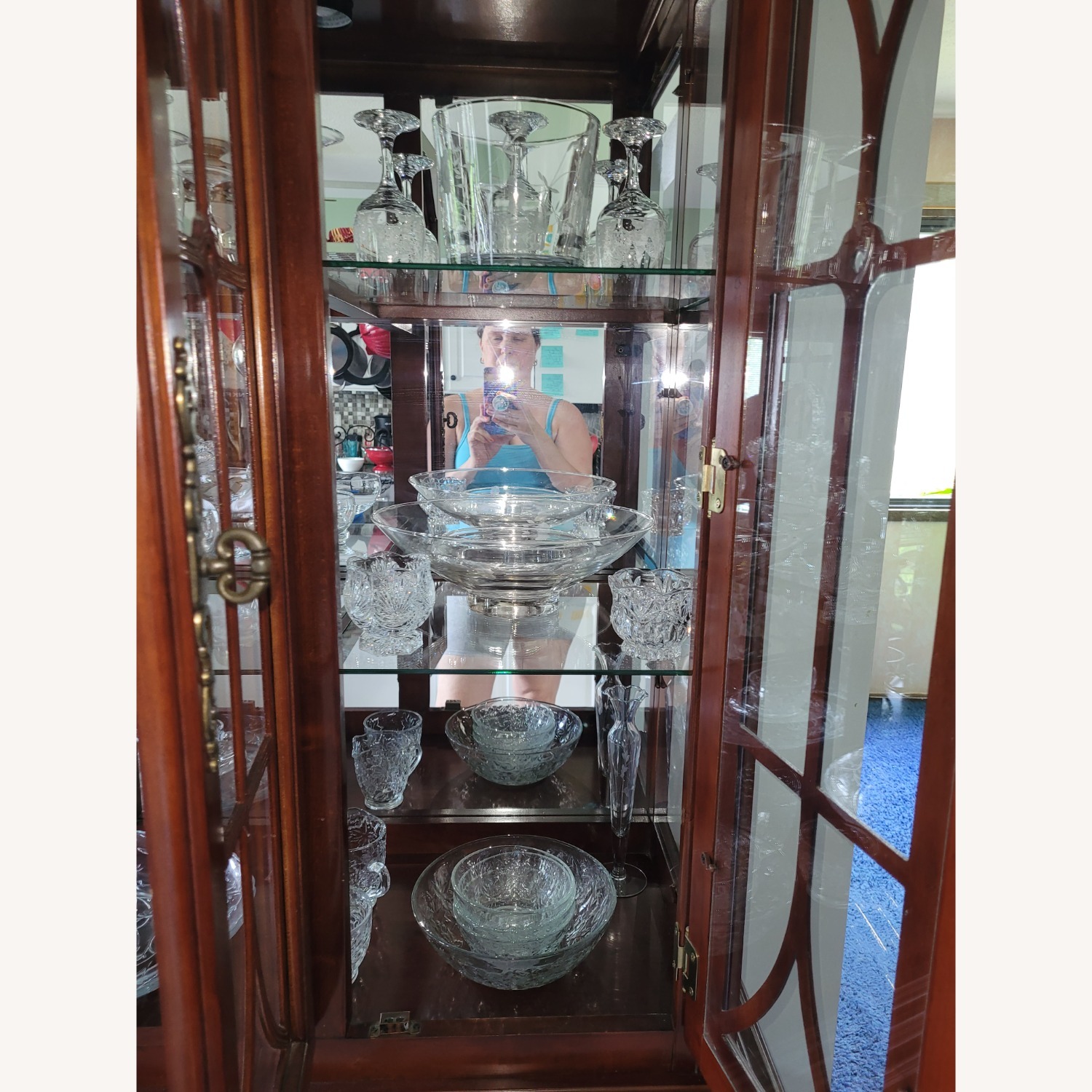 Natural Wood Sideboard - image-3