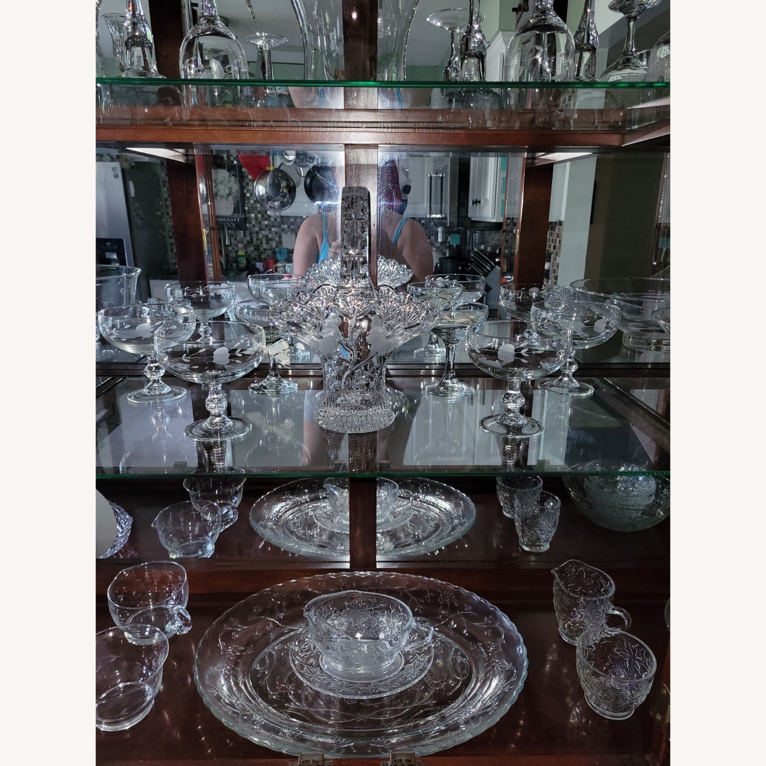 Natural Wood Sideboard - image-2