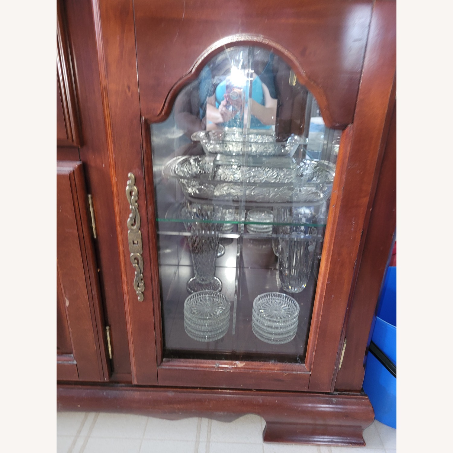 Natural Wood Sideboard - image-6