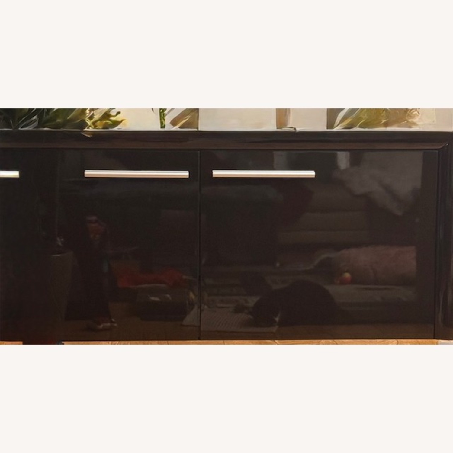 Laminated Wood Buffet Credenza  - image-4