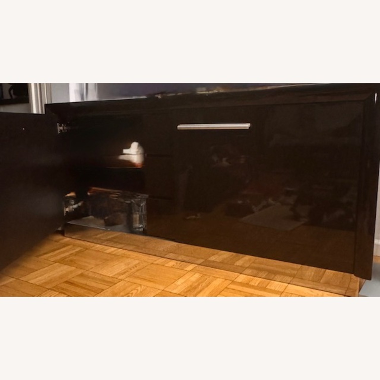 Laminated Wood Buffet Credenza  - image-6