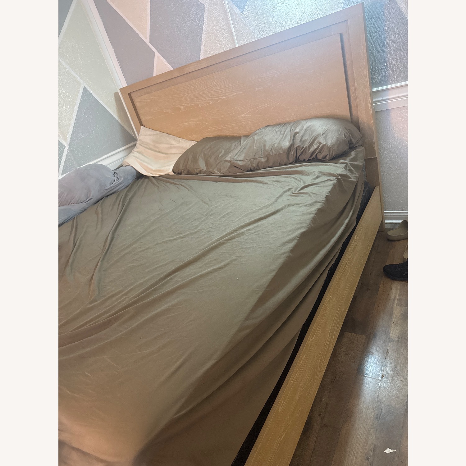 Ashley Furniture Wood King Bed - image-2