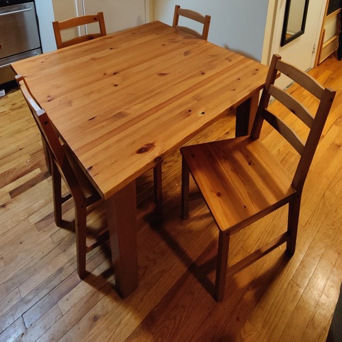 Used IKEA STORNÄS Dining Set  for sale on AptDeco
