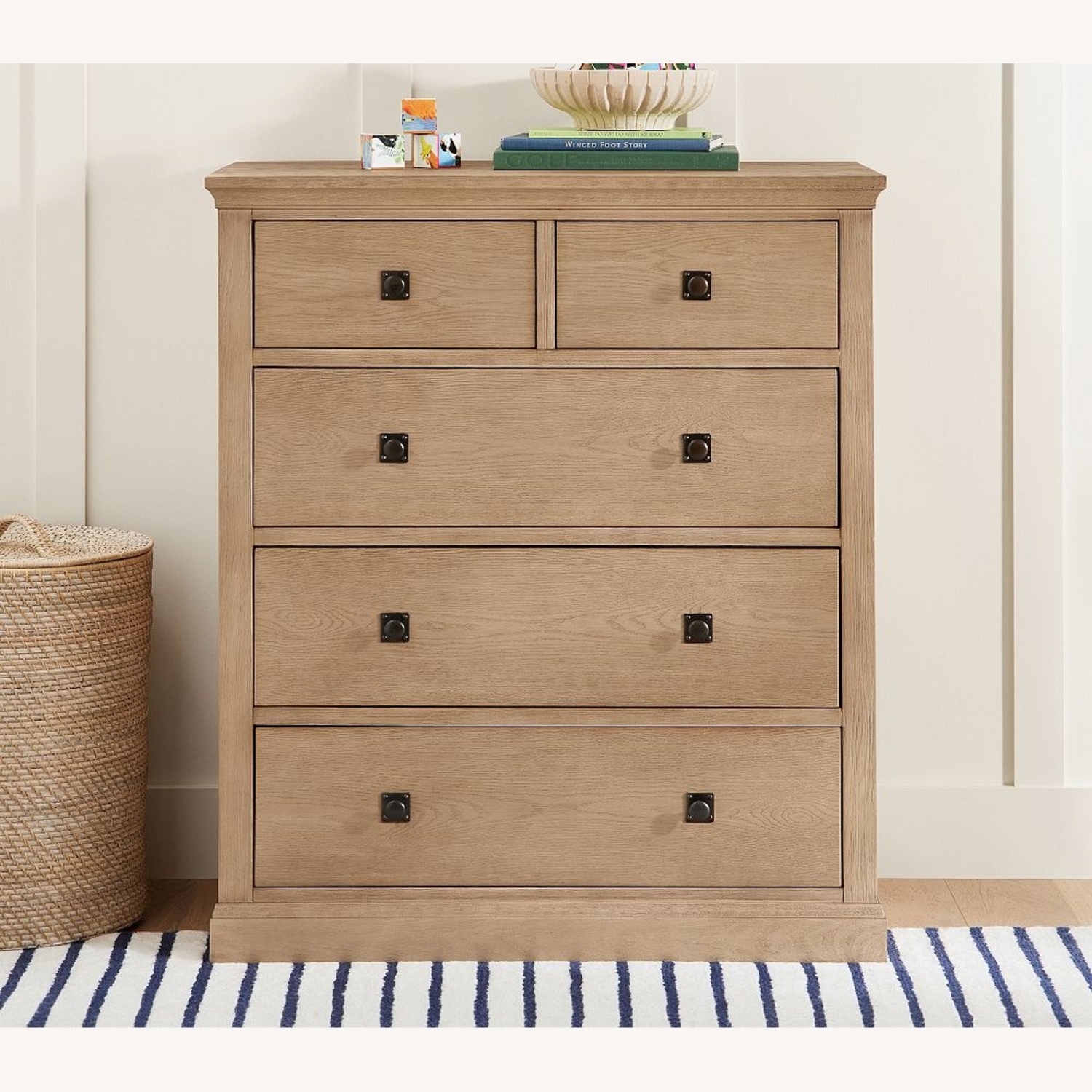 Pottery Barn Kids Charlie Gray Dresser - image-4