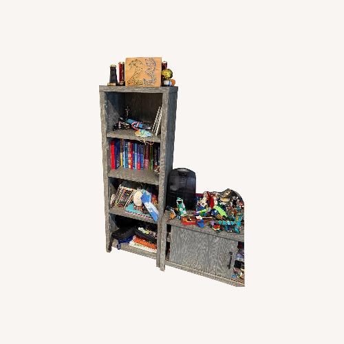 Used Pottery Barn Kids Charlie Bookcase & Media Center for sale on AptDeco