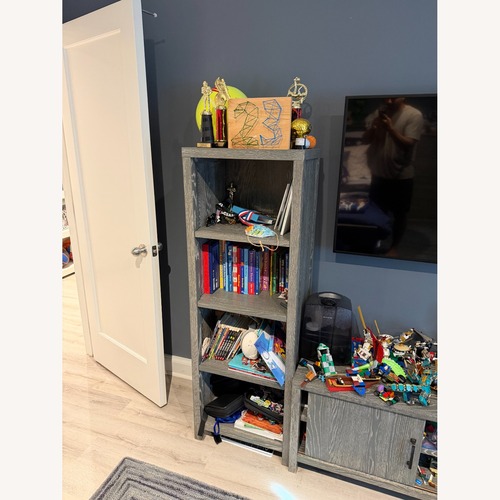 Used Pottery Barn Kids Charlie Bookcase & Media Center for sale on AptDeco