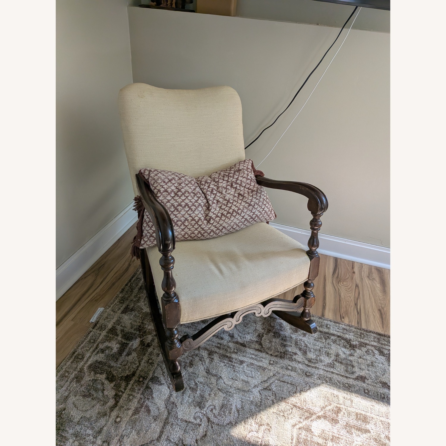 Vintage/Antique Finds Dark Brown Accent Chair - image-3