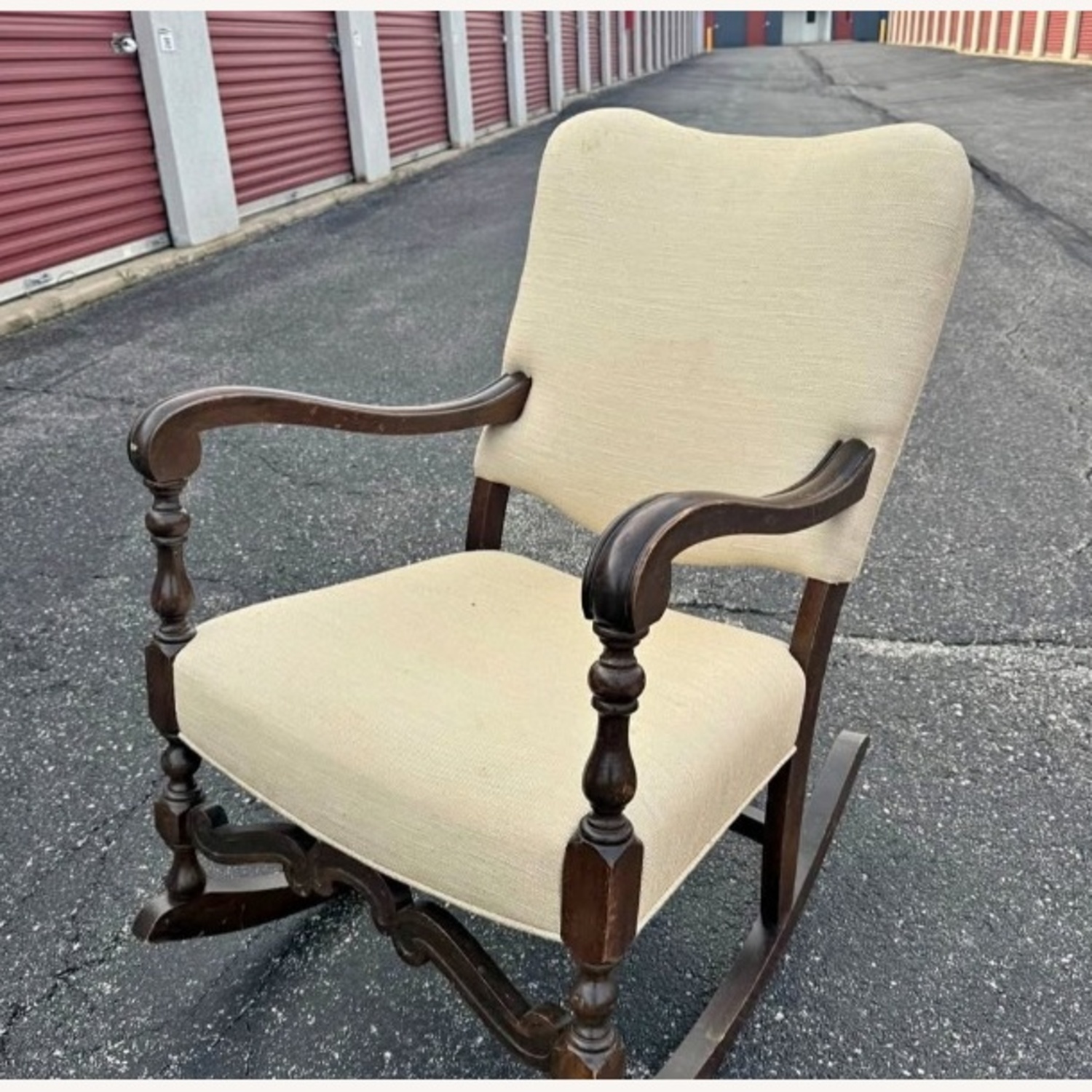 Vintage/Antique Finds Dark Brown Accent Chair - image-4