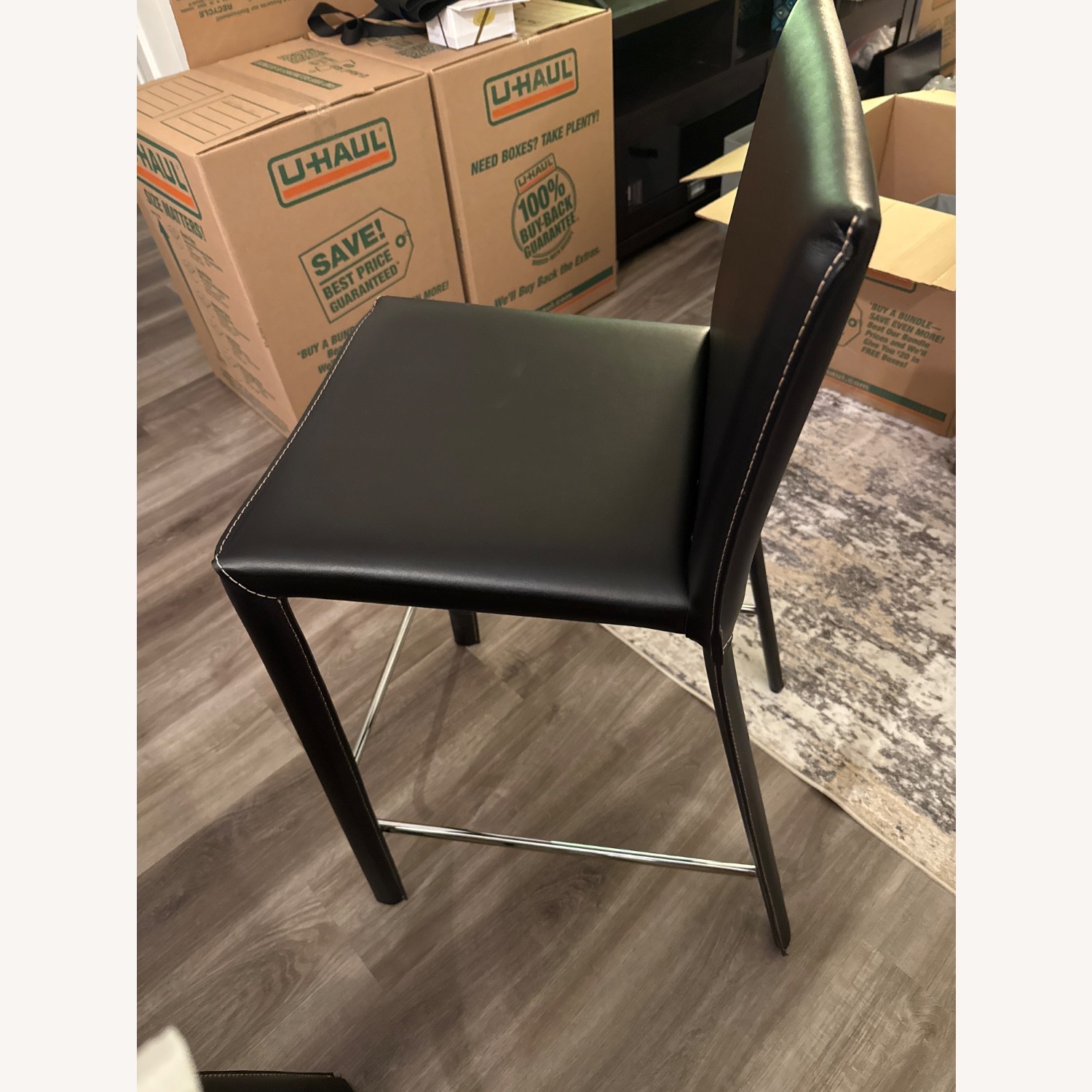 Macy's 3- counter Top Height Stools - image-3