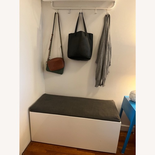 Used CB2 Catch-All Storage Bench for sale on AptDeco