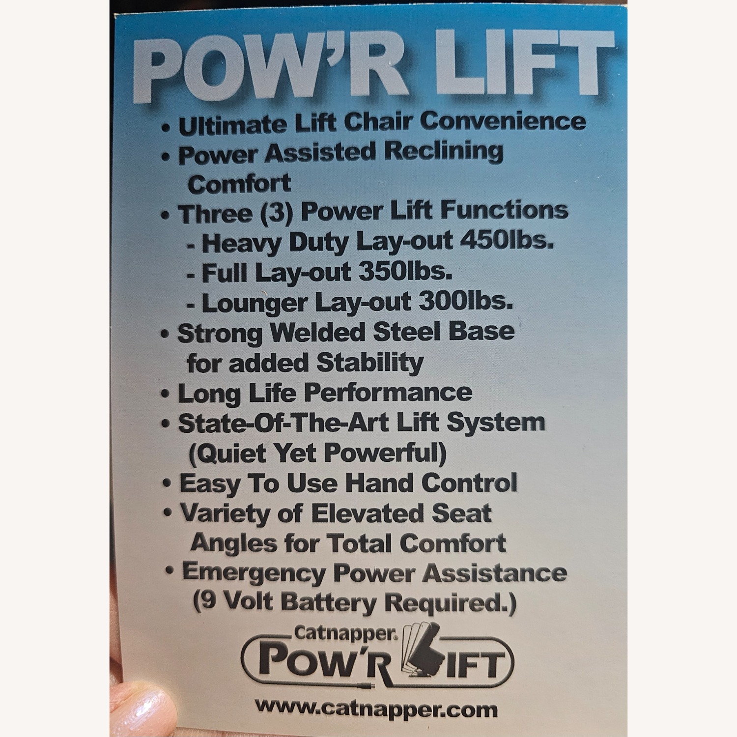 Catnapper Fabric Lift Recliner Olive Green - image-26