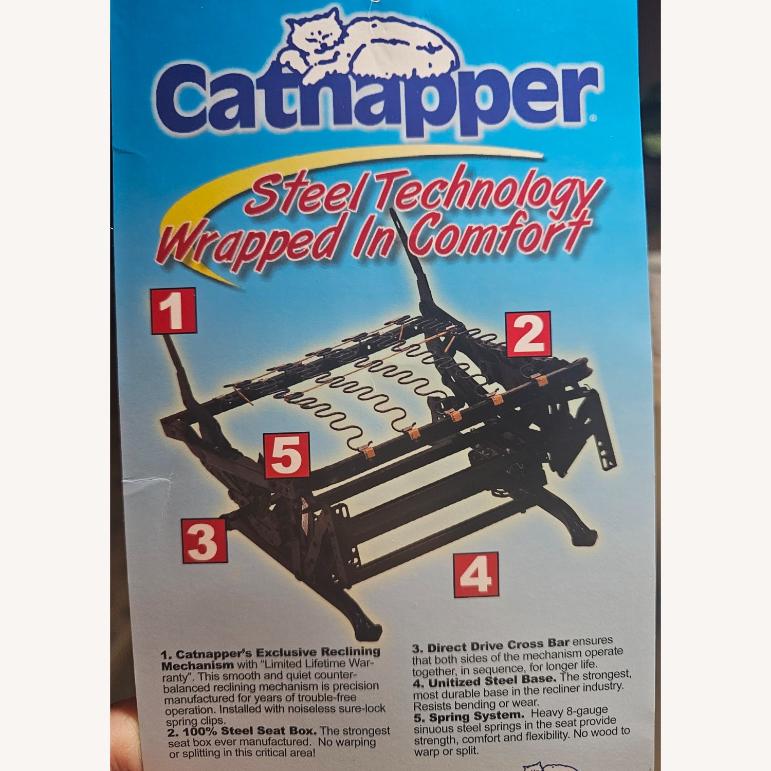 Catnapper Fabric Lift Recliner Olive Green - image-27