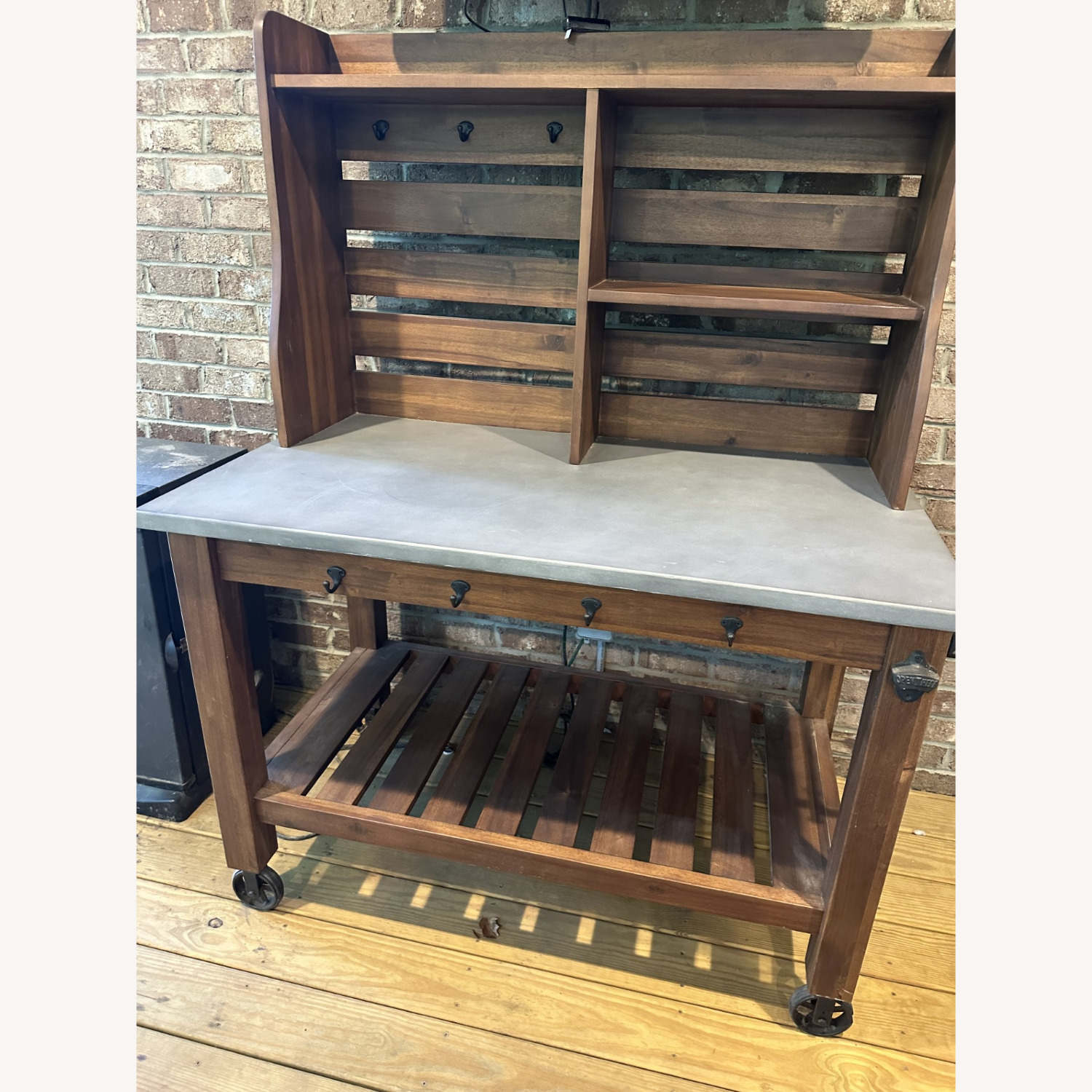 Pottery Barn Abbott Concrete Patio Furniture - image-4