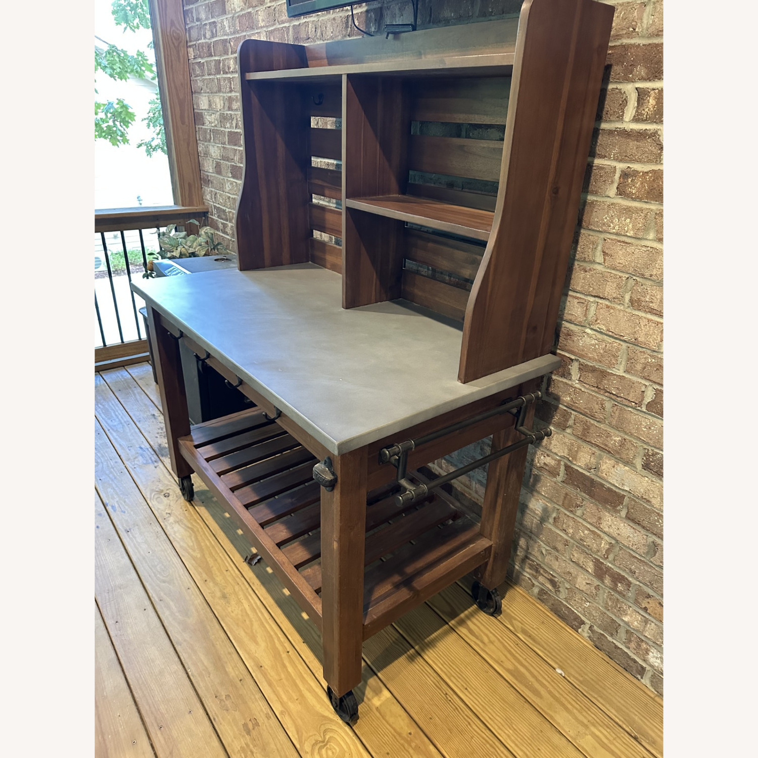 Pottery Barn Abbott Concrete Patio Furniture - image-5