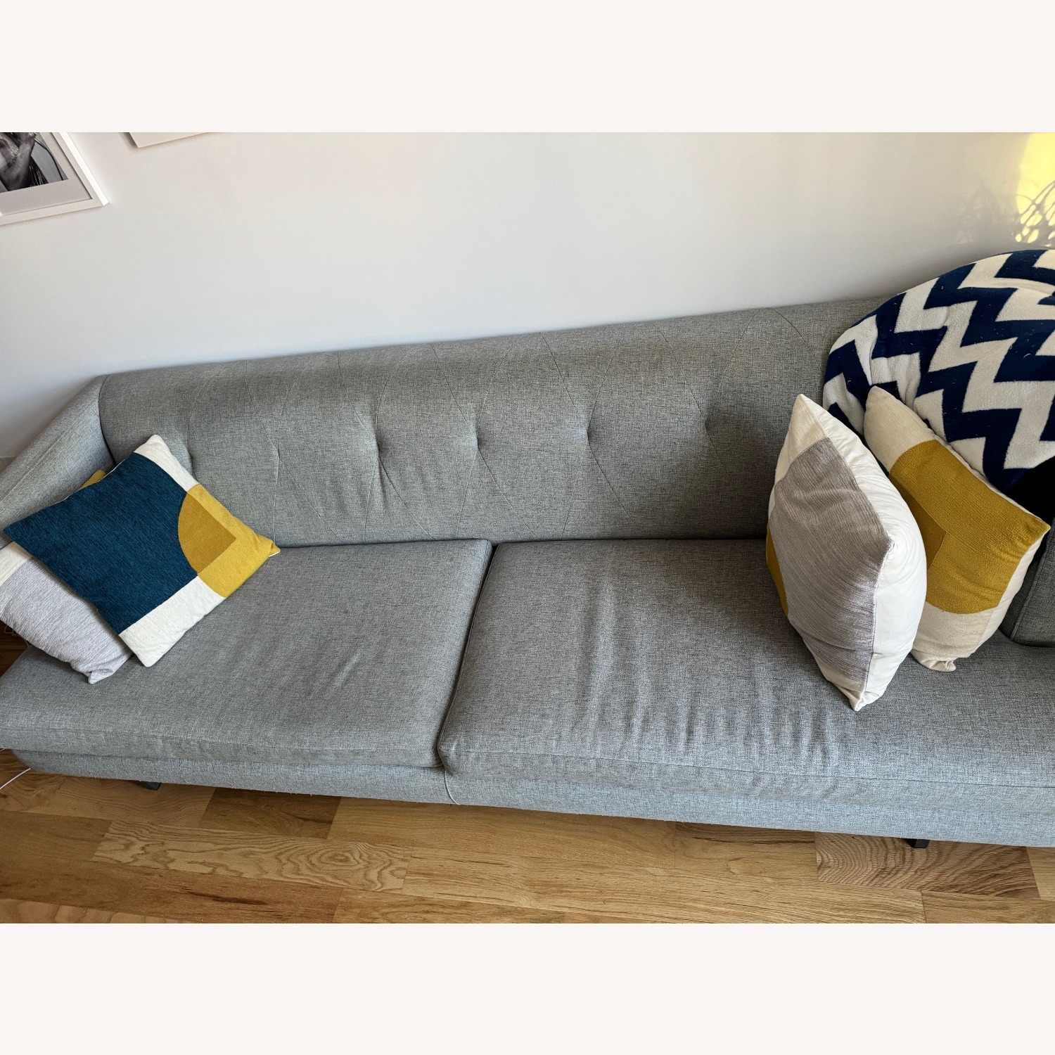 CB2 Avec Sofa Grey - image-2