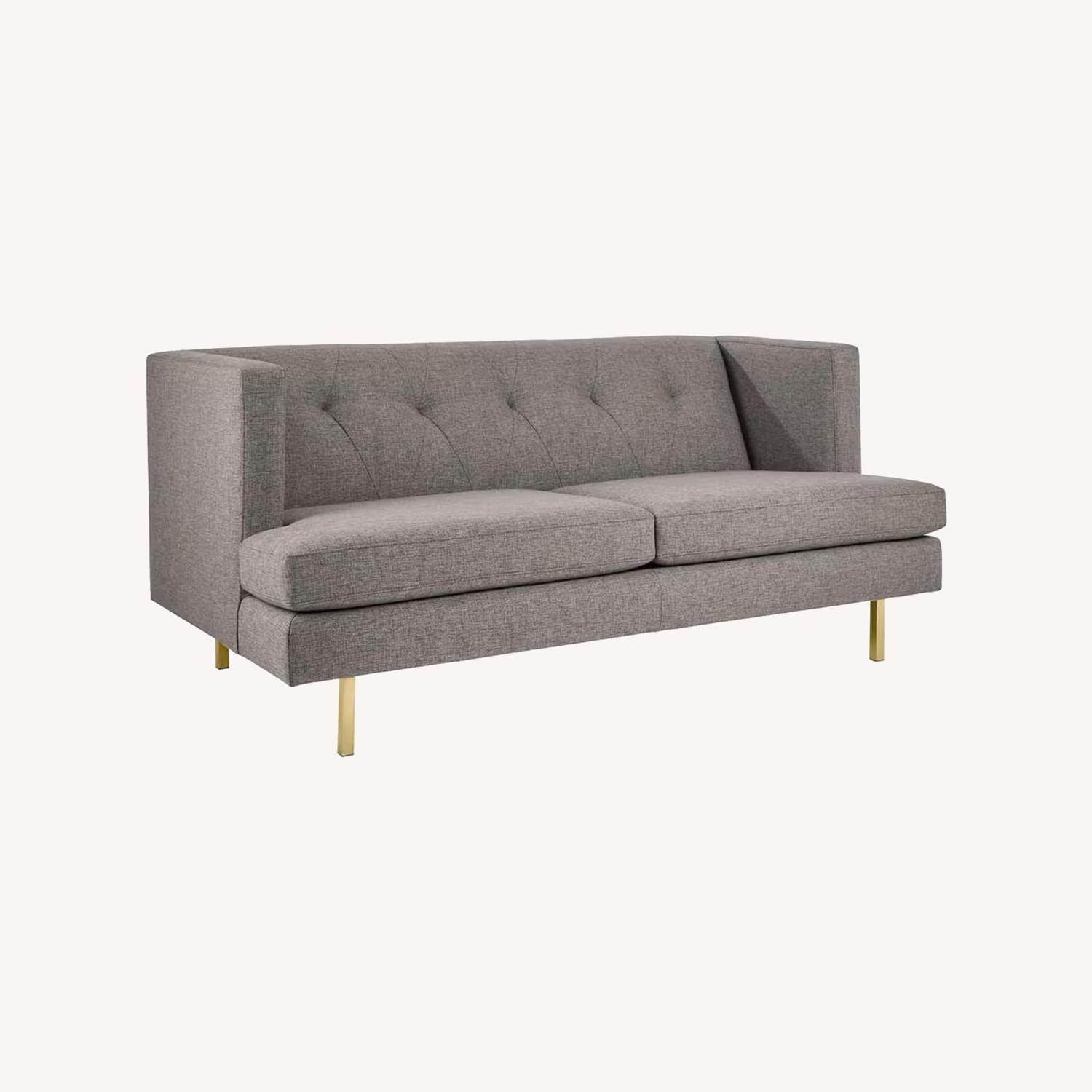 CB2 Avec Sofa Grey - image-0