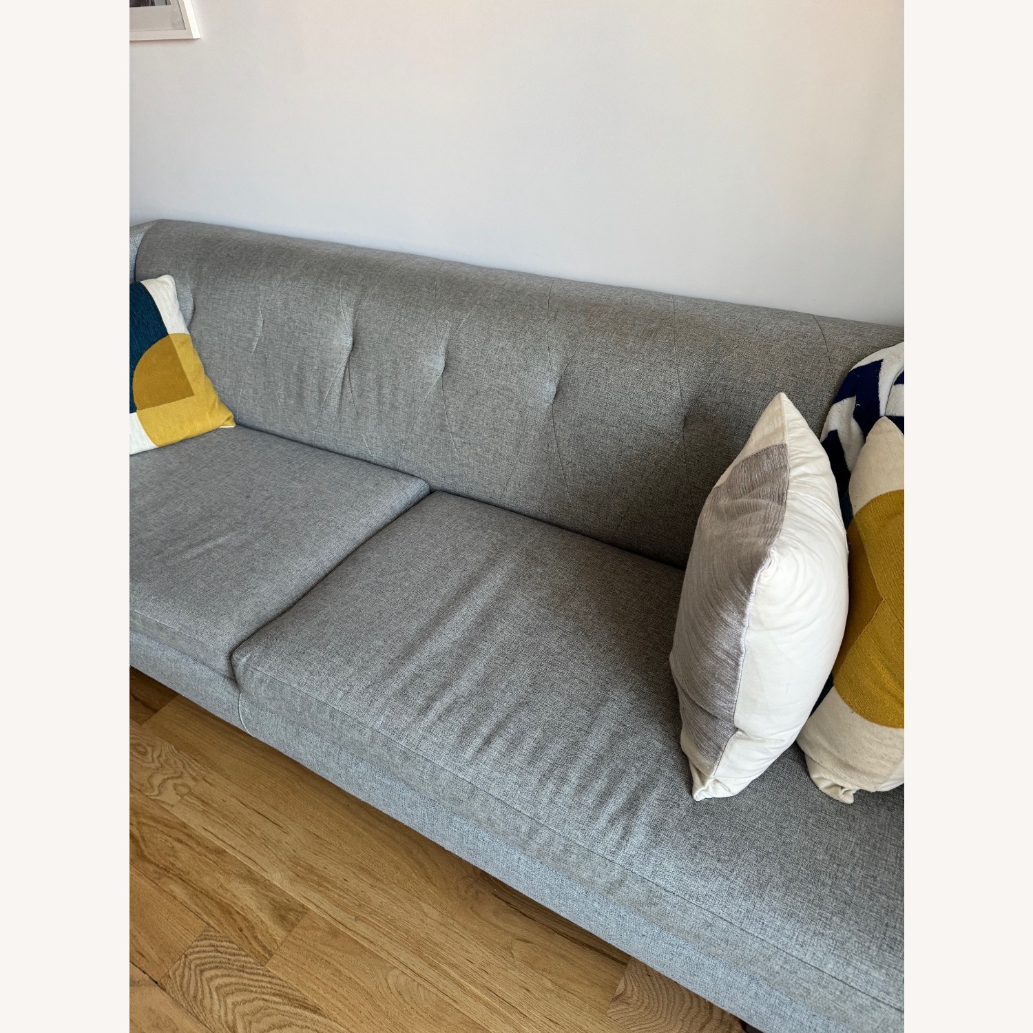 CB2 Avec Sofa Grey - image-1