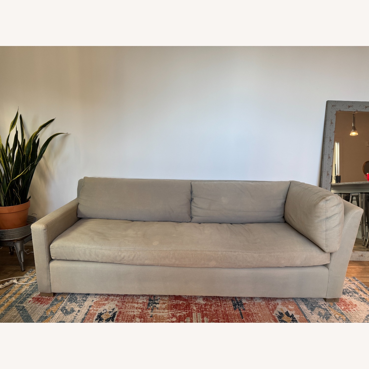 Restoration Hardware Belgian Track Arm 8' Sofa - image-1