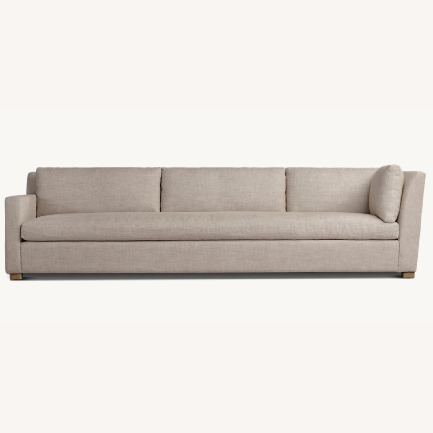 Restoration Hardware Belgian Track Arm 8' Sofa - image-0