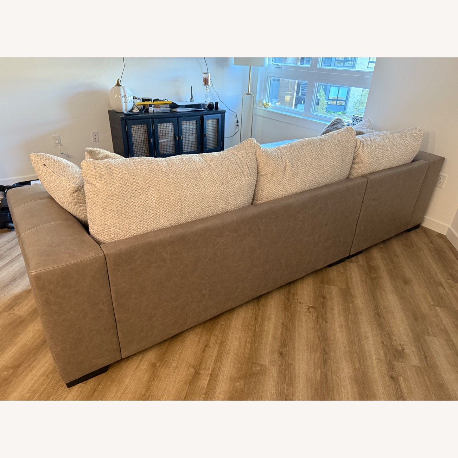 Raymour & Flanigan Mosley Natural 2 Piece Sectional - image-2