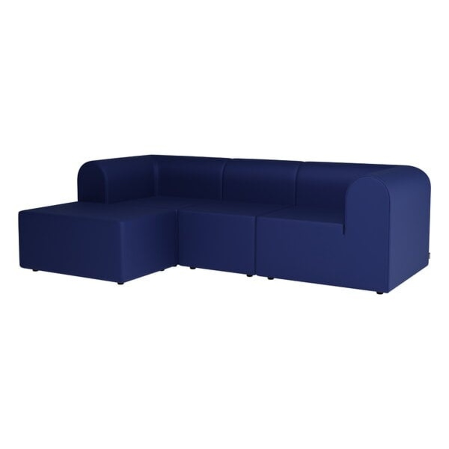 Hay Blue Fabric 3+ Piece Sectional - image-5