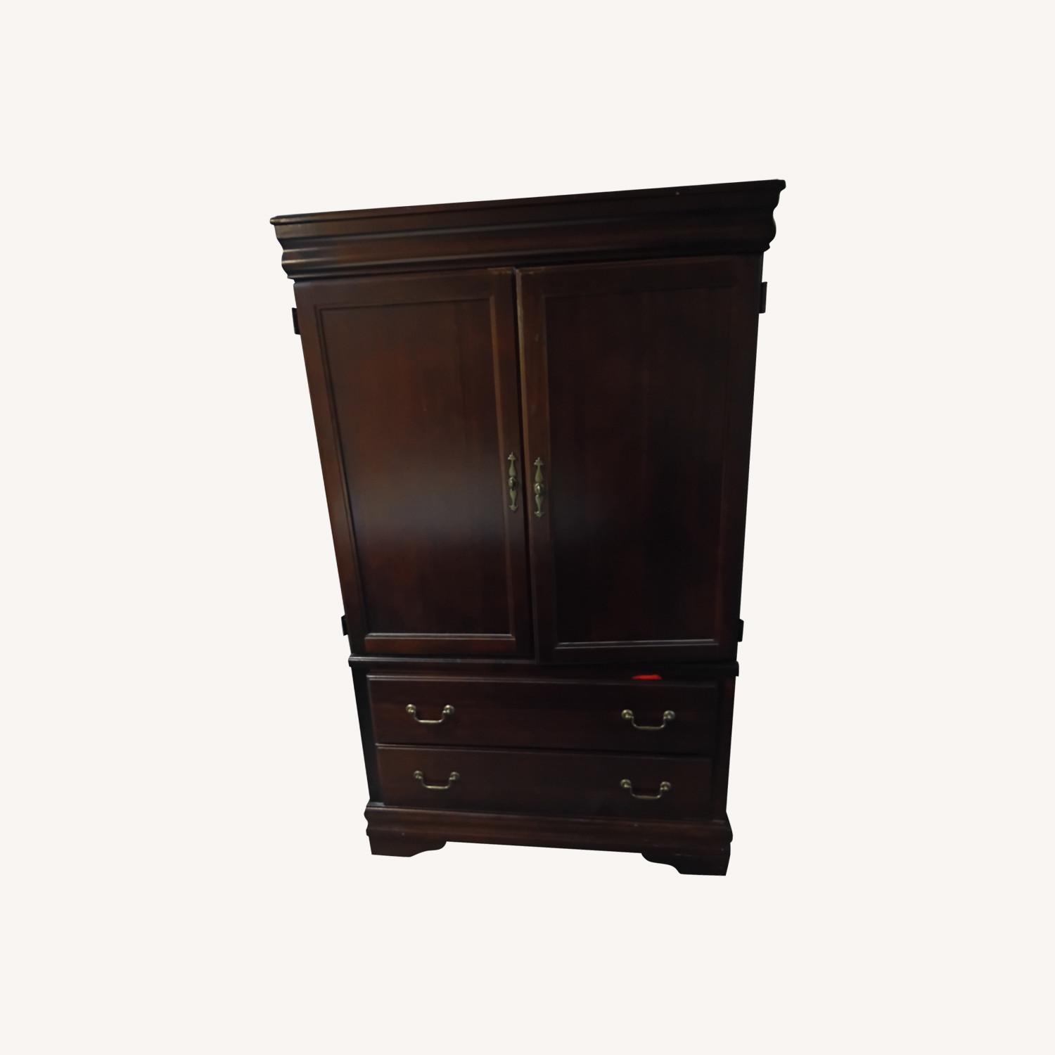 Universal Furniture Dark Brown Armoire - image-0