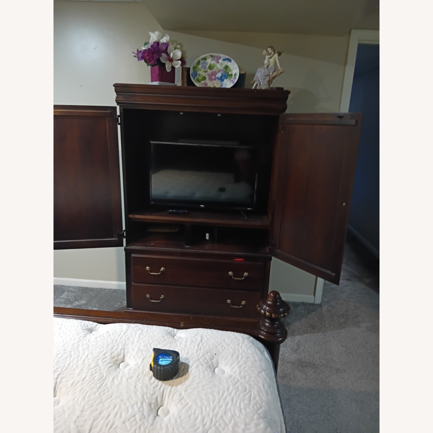 Universal Furniture Dark Brown Armoire - image-2