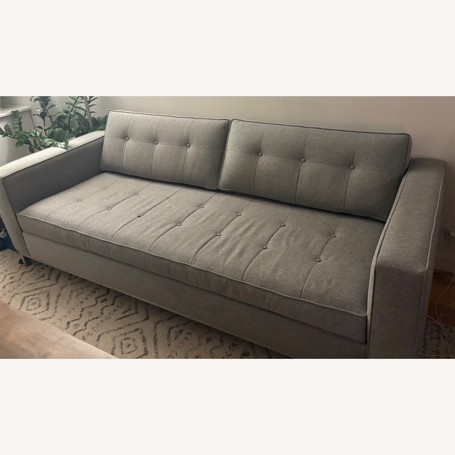 Apt2b Fillmore Dark Gray Fabric Sleeper Sofa - image-3