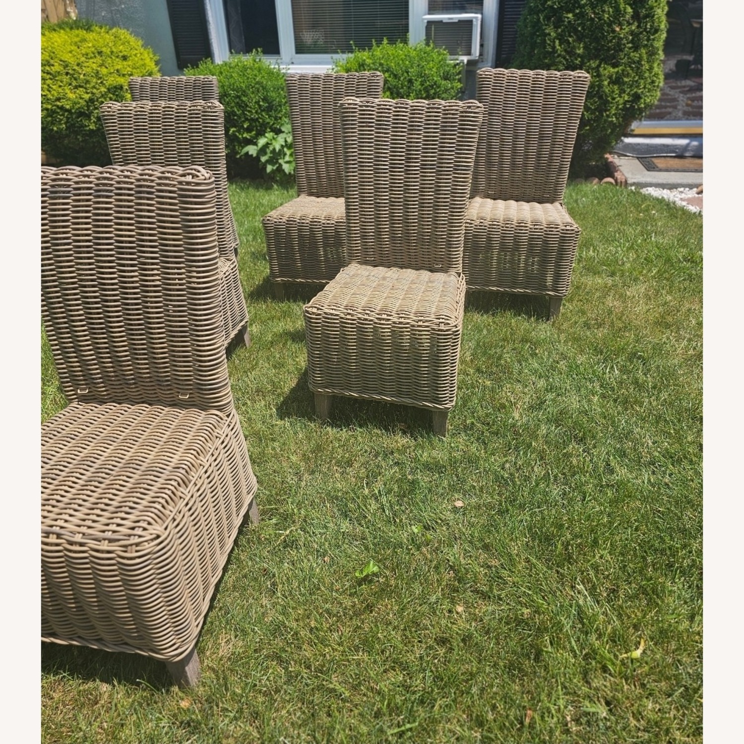 Restoration Hardware Majorca Light Gray Patio Furniture - image-5