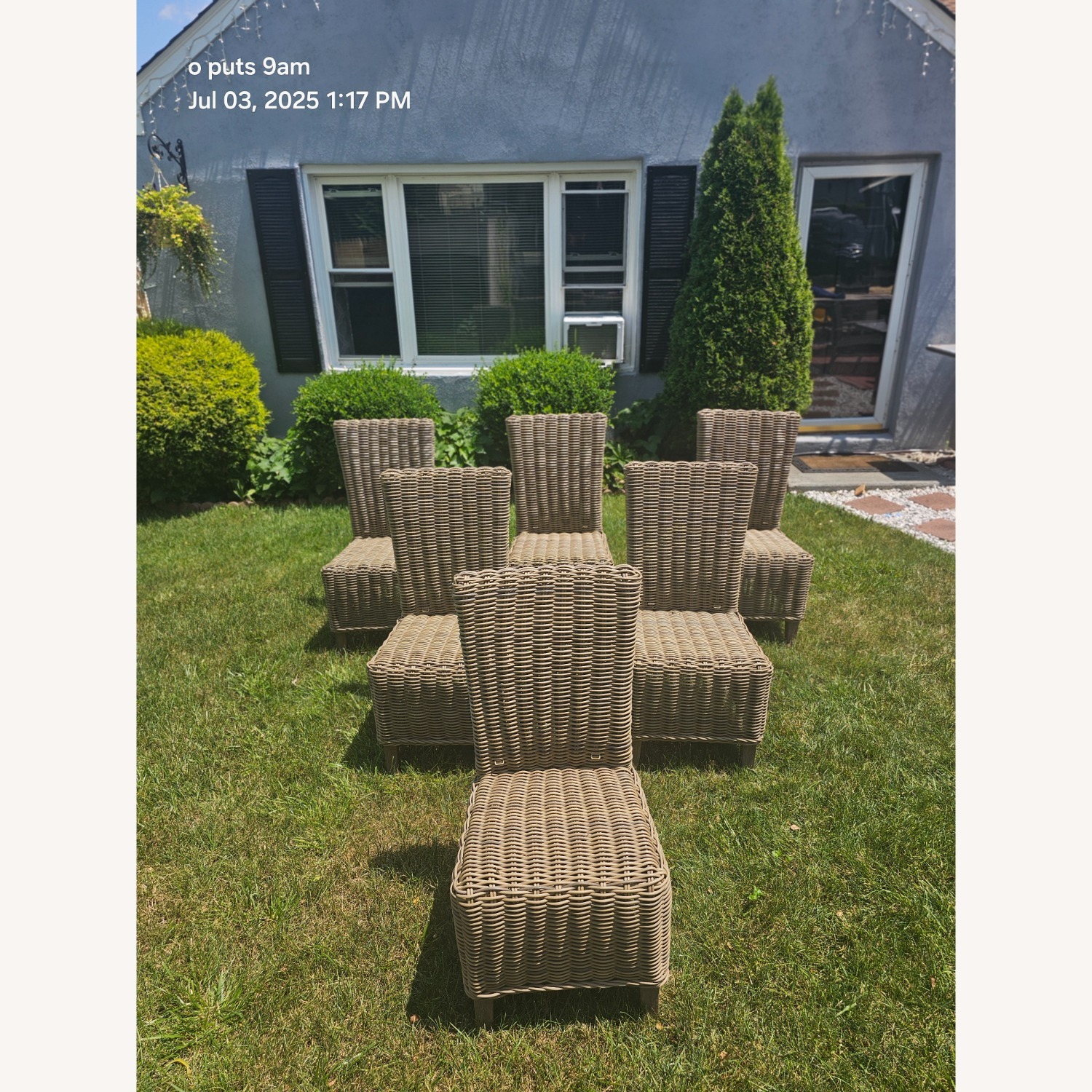 Restoration Hardware Majorca Light Gray Patio Furniture - image-2