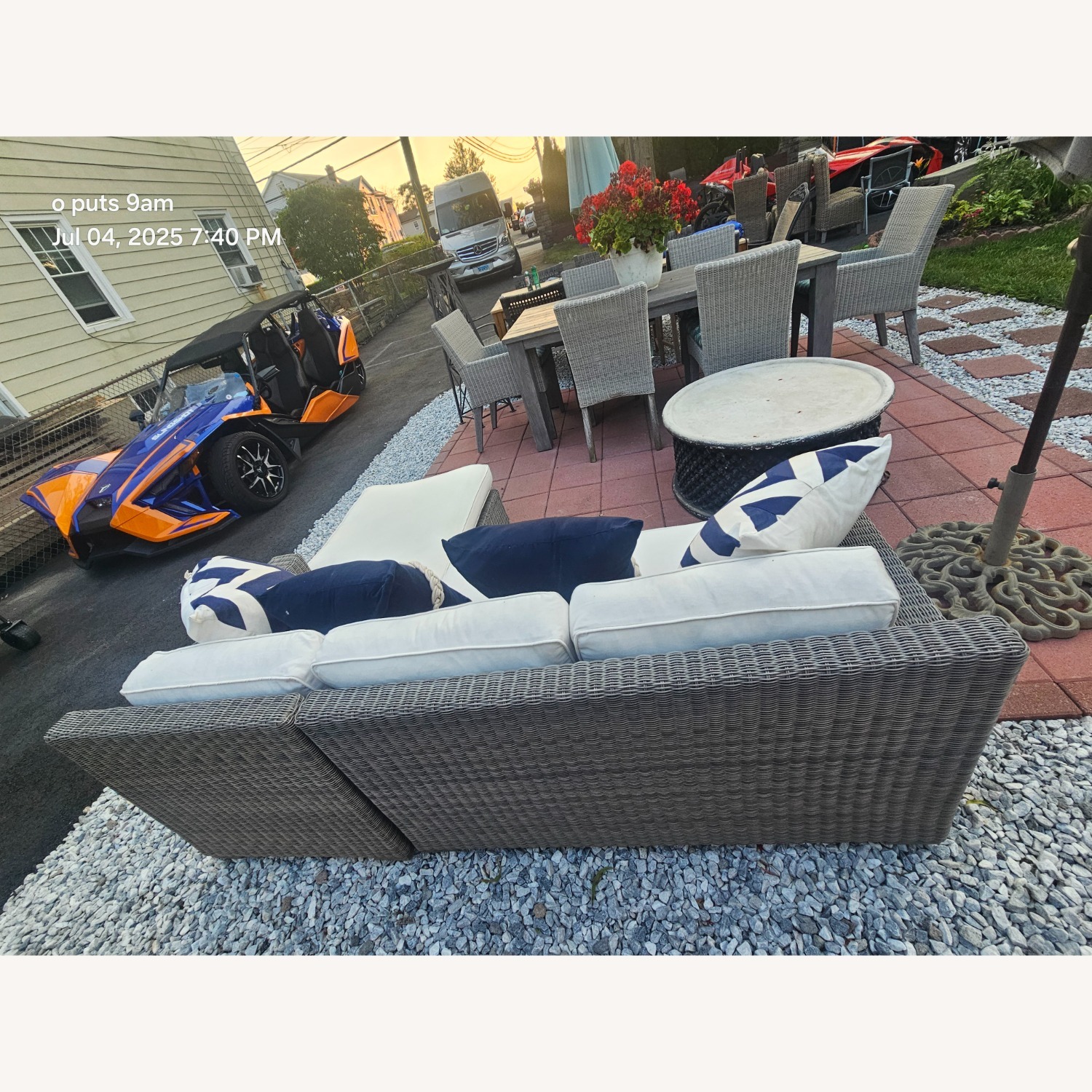 RH Majorca Outdoor Sectional Swivel Loungers - image-5