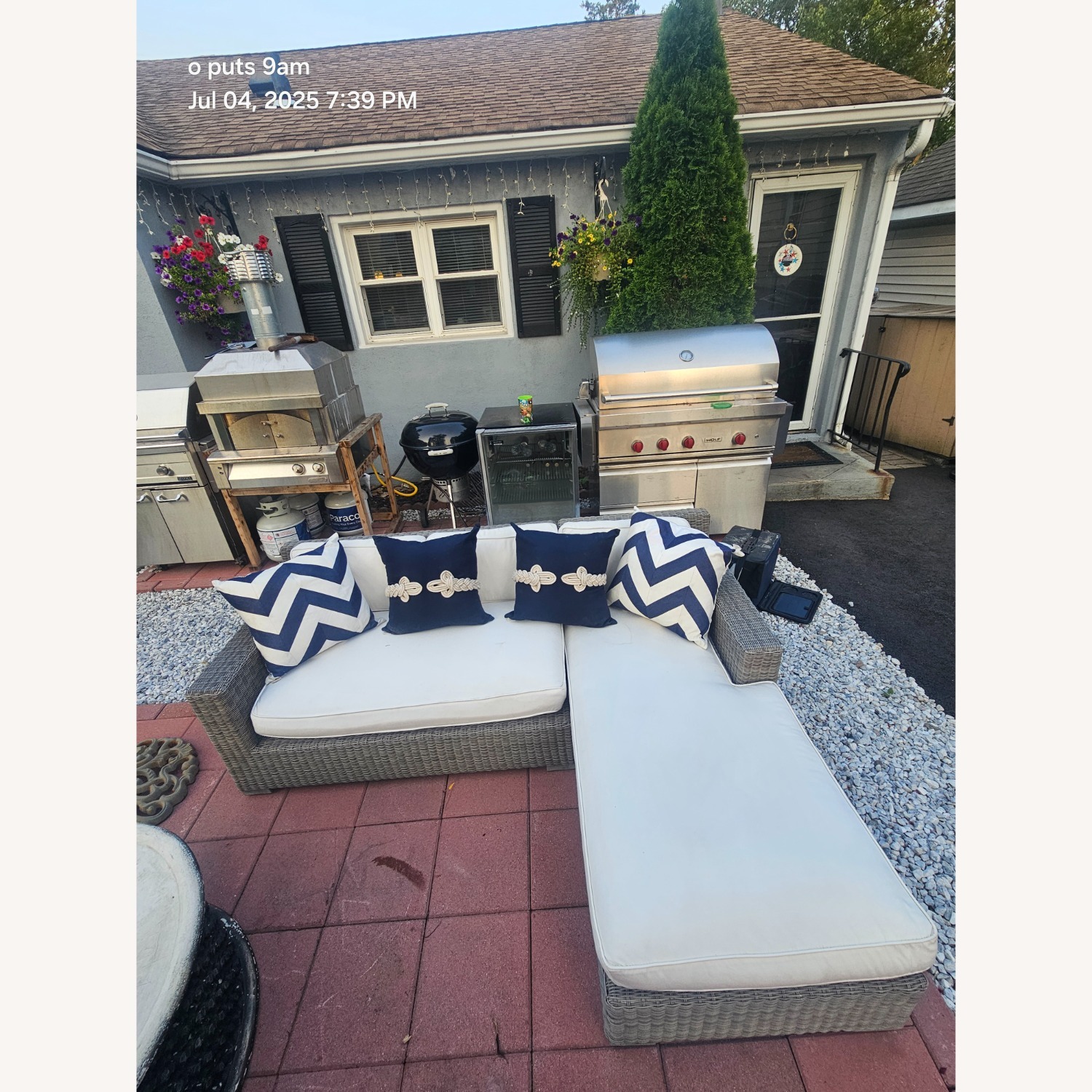 RH Majorca Outdoor Sectional Swivel Loungers - image-6